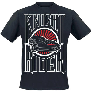 Men's Knight Rider Sunset K.I.T.T. T-Shirt.