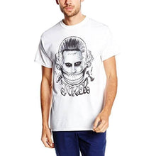 Load image into Gallery viewer, Men&#39;s Suicide Squad Joker Smile White T-Shirt.