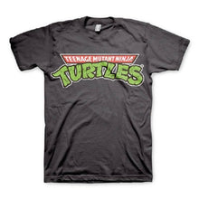 Load image into Gallery viewer, Men&#39;s Teenage Mutant Ninja Turtles Classic Logo Grey T-Shirt.