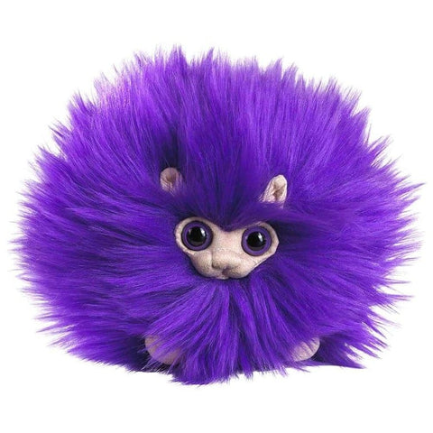 Puffskeins Mini Purple Pygmy Puff Plush Toy 6".