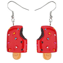 Load image into Gallery viewer, Retro Ice Lolly Drop Earrings.