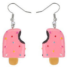 Load image into Gallery viewer, Retro Ice Lolly Drop Earrings.