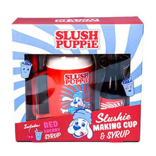 Load image into Gallery viewer, Slush Puppie Slushie Making Cup and Syrup Gift Set - Cherry.