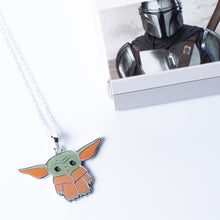 Load image into Gallery viewer, Star Wars The Mandalorian The Child Character Enamel Pendant.