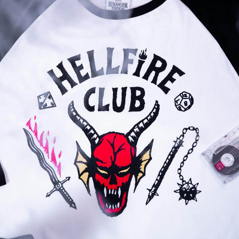 Stranger Things Hellfire Club Tee Design
