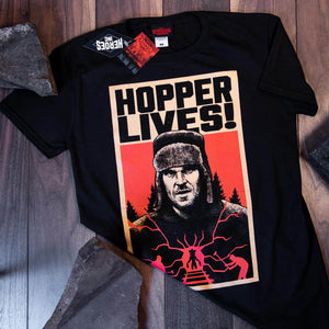 Stranger Things Hopper Lives T-Shirt