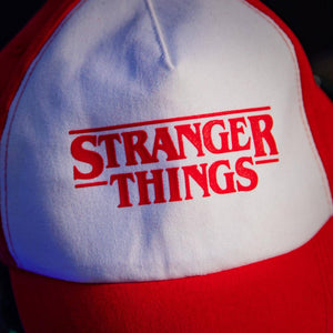 Stranger Things Logo Baseball Cap.