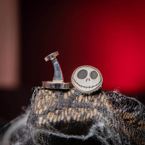 Front and Inner Design of the The Nightmare Before Christmas Jack Skellington Cufflinks