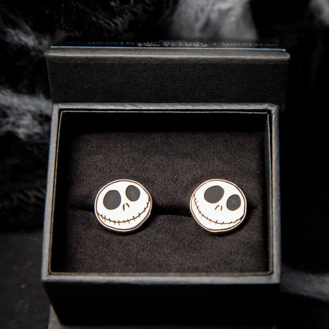 The Nightmare Before Christmas Jack Skellington Cufflinks in official Gift Box