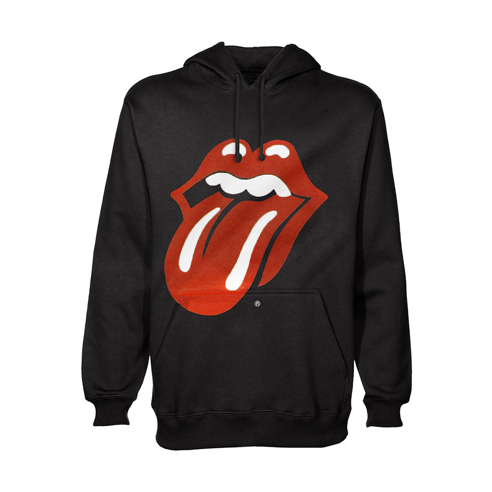 The Rolling Stones Classic Tongue Black Hoodie.