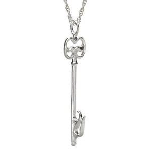 The Hobbit Sterling Silver Mirkwood Cell Key Pendant.