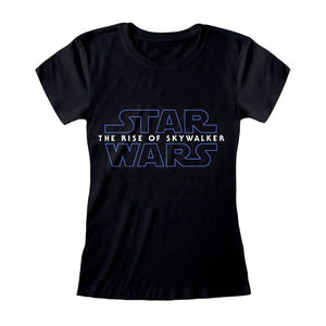 Women's Star Wars Rise of the Skywalker Black T-Shirt.