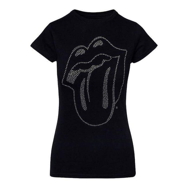 Women-s-The-Rolling-Stones-Tongue-Diamante-T-Shirt-XX-Large-The-Rolling ...