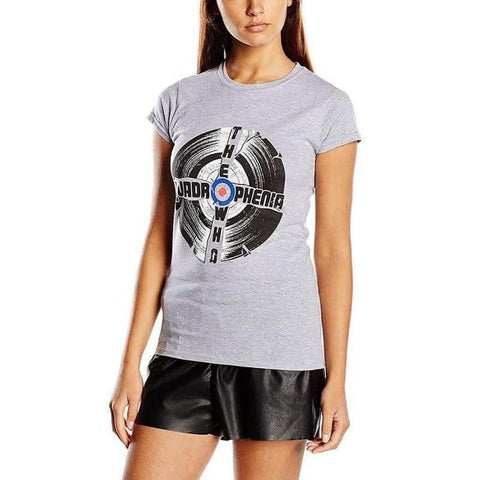 Women's The Who Quadrophenia Grey T-Shirt.
