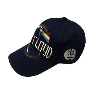 Pink Floyd Dark Side of the Moon Distressed Emblem Baseball Cap.