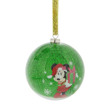 Load image into Gallery viewer, Disney Mickey and Minnie Mouse Christmas Baubles (Set of 7).