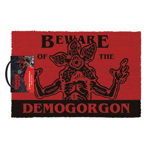 Stranger Things Beware Of The Demogorgon Doormat