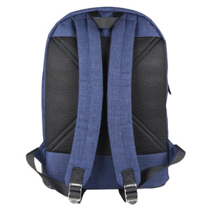 Batman Logo Blue Laptop Backpack.