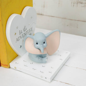 Disney Magical Beginnings Dumbo Moulded Bookends.