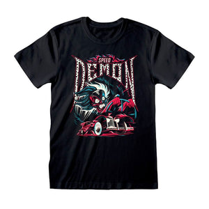 Disney Villains Cruella De Vil 'Speed Demon' Black T-Shirt.