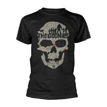Load image into Gallery viewer, The Goonies Skull Logo Black Crew Neck T-Shirt
