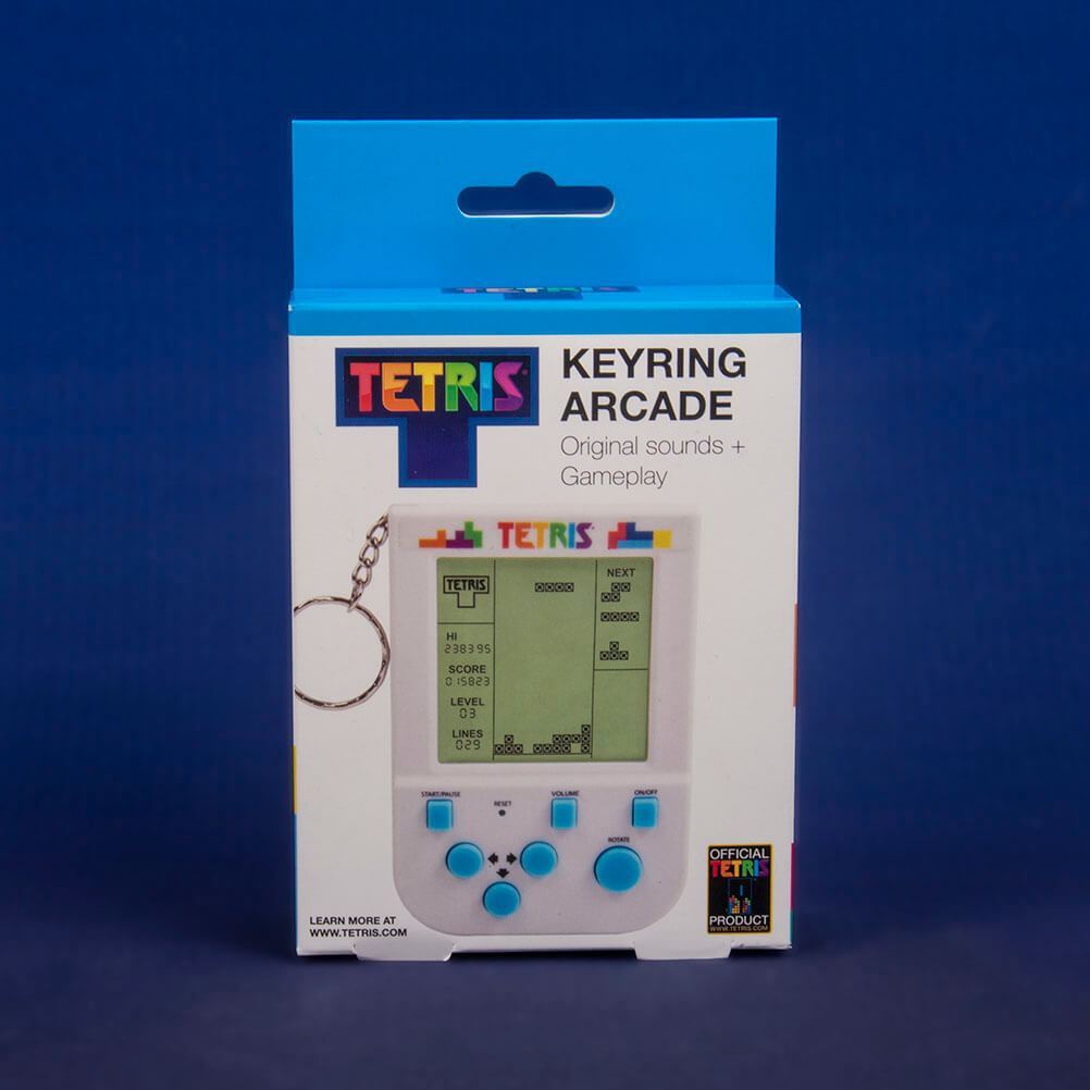 Tetris Arcade Keyring.