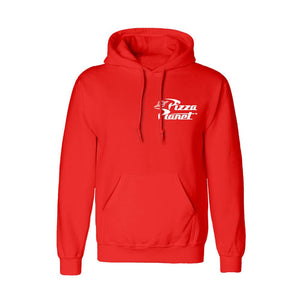 Toy Story Pizza Planet Logo Red Hoodie