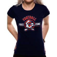 Load image into Gallery viewer, Women&#39;s Looney Tunes Anti-Football Marvin Fitted T-Shirt.