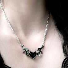 Load image into Gallery viewer, Alchemy Gothic Blacksoul Pewter Pendant Necklace.