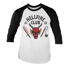 Load image into Gallery viewer, Stranger Things Hellfire Club Baseball T-Shirt