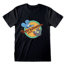 Load image into Gallery viewer, The Simpsons The Itchy And Scratchy Show Crew Neck T-Shirt.
