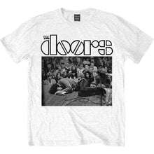 Load image into Gallery viewer, The Doors Jim on Floor White Crew Neck T-Shirt