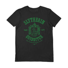 Load image into Gallery viewer, Harry Potter Slytherin Quidditch T-Shirt and Keyring Gift Set.