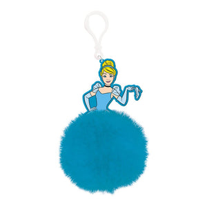 Disney Princess Cinderella Pom Pom Bag Clip.