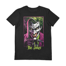 Load image into Gallery viewer, DC Comics Batman The Joker Crowbar T-Shirt and Keyring Gift Set.