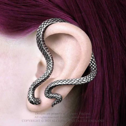 Alchemy Gothic Serpentine Pewter Ear Wrap.