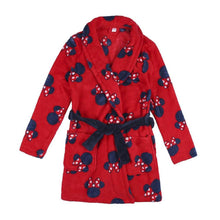 Load image into Gallery viewer, Children&#39;s Disney Minnie Mouse Logo Coral Fleece Dressing Gown