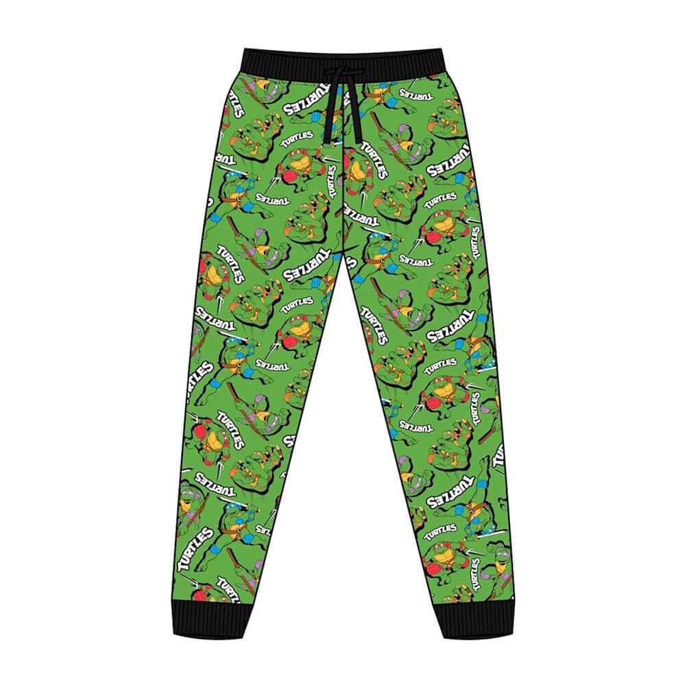 Men's Teenage Mutant Ninja Turtles AOP Lounge Pants.