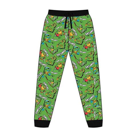 Men's Teenage Mutant Ninja Turtles AOP Lounge Pants.
