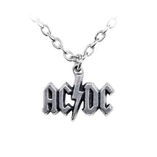 Load image into Gallery viewer, Alchemy Rocks AC/DC Lightning Logo Pendant.