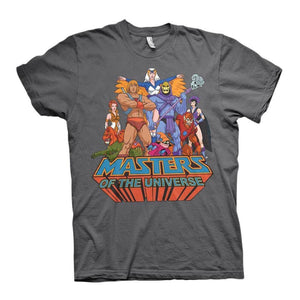 Men's Masters of the Universe Grey Crew Neck T-Shirt.