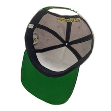 Load image into Gallery viewer, Harry Potter Slytherin Embroidered Logo Snapback Cap.