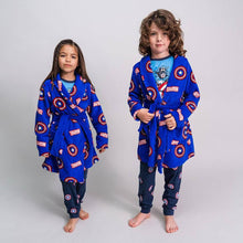 Load image into Gallery viewer, Children&#39;s Marvel Captain America Coral Fleece Dressing Gown