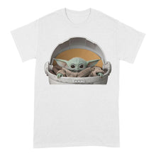 Load image into Gallery viewer, Star Wars The Mandalorian The Child Pod White T-Shirt.