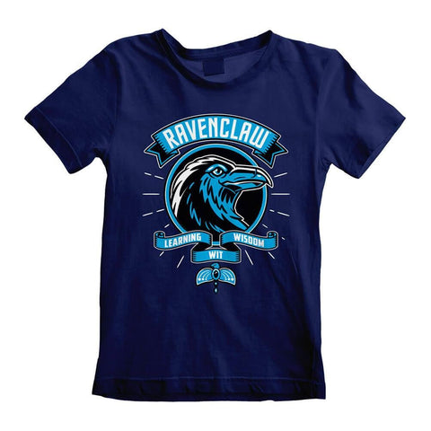 Children's Harry Potter Comic Style Ravenclaw Crew Neck T-Shirt.