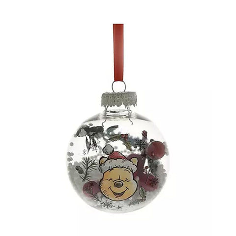 Winnie the Pooh Christmas Baubles (Set of 4).
