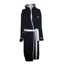 Load image into Gallery viewer, The Ramones Presidential Seal Black Adult Fleece Dressing Gown.